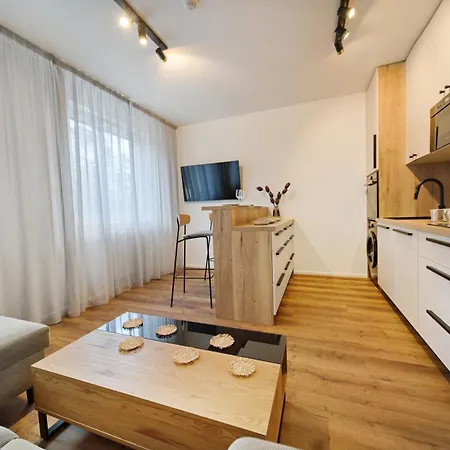 Bohemian Glow Of Krumlov Apartment